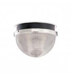 Lucien 1 Light Large Flush Mount 6914-PN/BK Hudson Valley Lighting  Lucien 1 Light Large Flush Mount 6914-PN/BK Hudson Valley Lighting