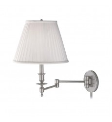 Ludlow 1 Light Wall Sconce With Plug 6921-SN Hudson Valley Lighting  Ludlow 1 Light Wall Sconce With Plug 6921-SN Hudson Valley Lighting