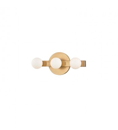 Taft 3 Light Wall Sconce 7003-AGB Hudson Valley Lighting  Taft 3 Light Wall Sconce 7003-AGB Hudson Valley Lighting