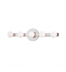 Taft 5 Light Wall Sconce 7005-PN Hudson Valley Lighting  Taft 5 Light Wall Sconce 7005-PN Hudson Valley Lighting