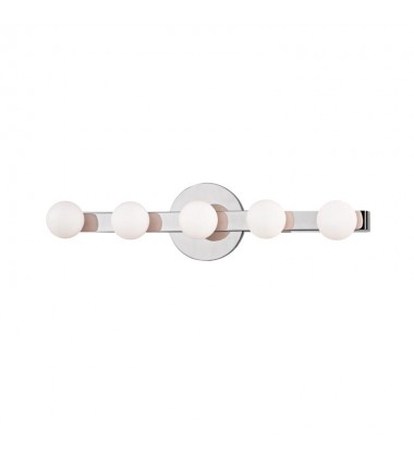 Taft 5 Light Wall Sconce 7005-PN Hudson Valley Lighting  Taft 5 Light Wall Sconce 7005-PN Hudson Valley Lighting