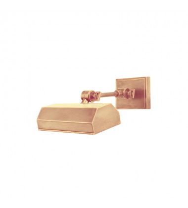  Woodbury 1 Light Picture Light With Plug 7008-AGB Hudson Valley Lighting