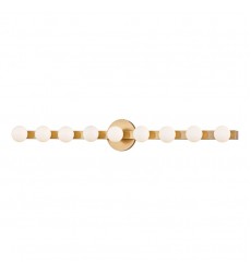Taft 9 Light Wall Sconce 7009-AGB Hudson Valley Lighting  Taft 9 Light Wall Sconce 7009-AGB Hudson Valley Lighting