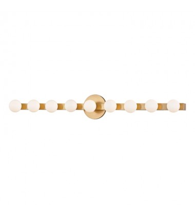 Taft 9 Light Wall Sconce 7009-AGB Hudson Valley Lighting  Taft 9 Light Wall Sconce 7009-AGB Hudson Valley Lighting