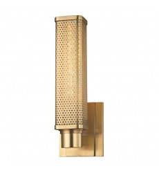  Gibbs 1 Light Wall Sconce 7031-AGB Hudson Valley Lighting