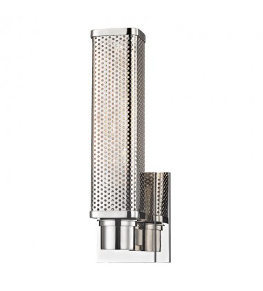 Gibbs 1 Light Wall Sconce 7031-PN Hudson Valley Lighting  Gibbs 1 Light Wall Sconce 7031-PN Hudson Valley Lighting