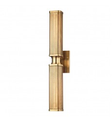  Gibbs 2 Light Wall Sconce 7032-AGB Hudson Valley Lighting