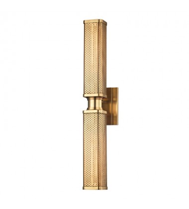 Gibbs 2 Light Wall Sconce 7032-AGB Hudson Valley Lighting  Gibbs 2 Light Wall Sconce 7032-AGB Hudson Valley Lighting