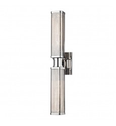  Gibbs 2 Light Wall Sconce 7032-PN Hudson Valley Lighting
