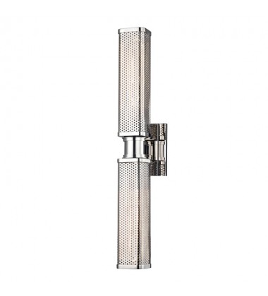  Gibbs 2 Light Wall Sconce 7032-PN Hudson Valley Lighting
