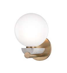  Boone 1 Light Wall Sconce 7100-AGB Hudson Valley Lighting