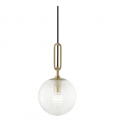 Jewett 1 Light Pendant 7110-AGB Hudson Valley Lighting  Jewett 1 Light Pendant 7110-AGB Hudson Valley Lighting