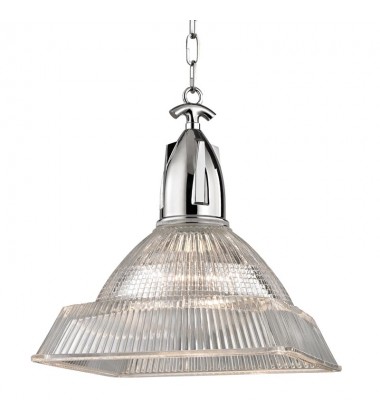 Langdon 1 Light Large Pendant 7114-PN Hudson Valley Lighting
