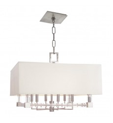  Alpine 6 Light Chandelier 7126-PN Hudson Valley Lighting