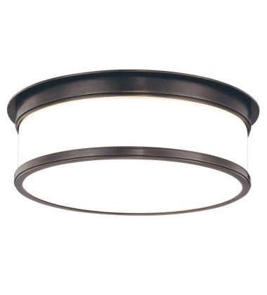 Geneva 3 Light Flush Mount 715-OB Hudson Valley Lighting  Geneva 3 Light Flush Mount 715-OB Hudson Valley Lighting