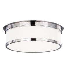  Geneva 3 Light Flush Mount 715-PC Hudson Valley Lighting