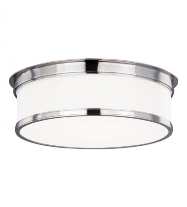 Geneva 3 Light Flush Mount 715-PC Hudson Valley Lighting  Geneva 3 Light Flush Mount 715-PC Hudson Valley Lighting