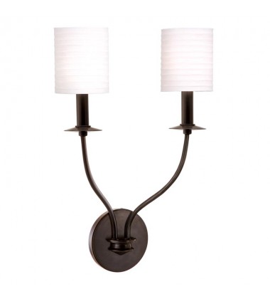  Sheffield 2 Light Wall Sconce 7202-OB Hudson Valley Lighting