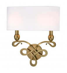 Pawling 2 Light Wall Sconce 7212-AGB Hudson Valley Lighting