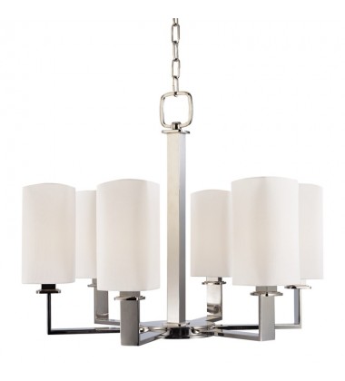  Baldwin 6 Light Chandelier 726-OB Hudson Valley Lighting