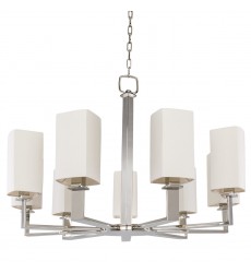  Baldwin 9 Light Chandelier 729-PN Hudson Valley Lighting