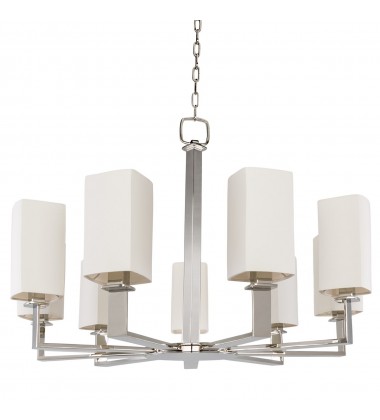  Baldwin 9 Light Chandelier 729-PN Hudson Valley Lighting