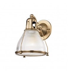 Haverhill 1 Light Wall Sconce 7301-AGB Hudson Valley Lighting  Haverhill 1 Light Wall Sconce 7301-AGB Hudson Valley Lighting