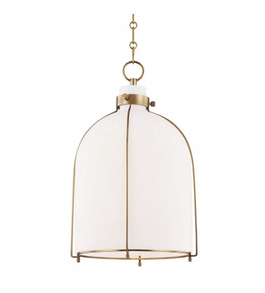  Eldridge 1 Light B Pendant 7314-AGB Hudson Valley Lighting