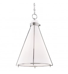  Eldridge 1 Light Pendant 7316-PN Hudson Valley Lighting