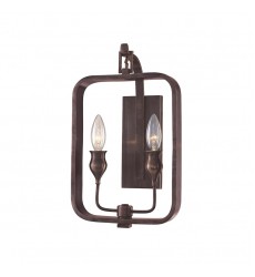 Rumsford 2 Light Wall Sconce 7402-PN Hudson Valley Lighting  Rumsford 2 Light Wall Sconce 7402-PN Hudson Valley Lighting