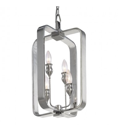 Rumsford 4 Light Pendant 7412-PN Hudson Valley Lighting  Rumsford 4 Light Pendant 7412-PN Hudson Valley Lighting