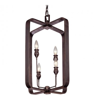 Rumsford 4 Light Pendant 7416-OB Hudson Valley Lighting  Rumsford 4 Light Pendant 7416-OB Hudson Valley Lighting