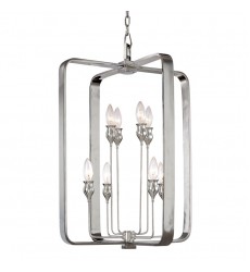  Rumsford 8 Light Chandelier 7420-PN Hudson Valley Lighting