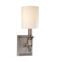  Whitney 1 Light Wall Sconce 7501-AN Hudson Valley Lighting