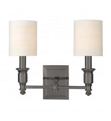  Whitney 2 Light Wall Sconce 7502-AN Hudson Valley Lighting