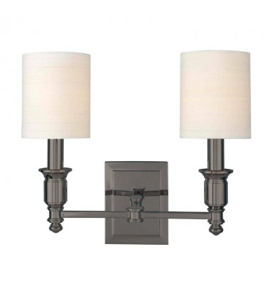  Whitney 2 Light Wall Sconce 7502-AN Hudson Valley Lighting