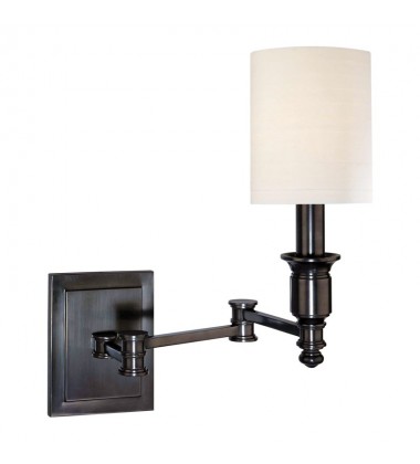  Whitney 1 Light Wall Sconce 7511-PN Hudson Valley Lighting