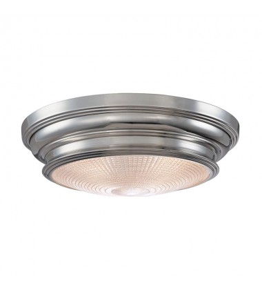  Woodstock 3 Light Flush Mount 7516-PN Hudson Valley Lighting