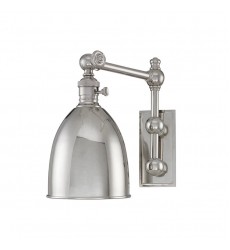  Roslyn 1 Light Wall Sconce 761-PN Hudson Valley Lighting