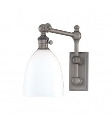  Roslyn 1 Light Wall Sconce 762-AN Hudson Valley Lighting