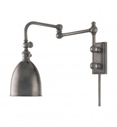  Roslyn 1 Light Wall Sconce With Plug 771-AN Hudson Valley Lighting