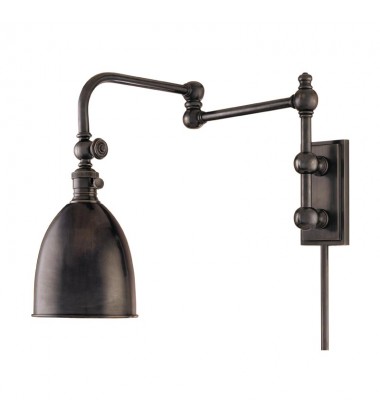  Roslyn 1 Light Wall Sconce With Plug 771-OB Hudson Valley Lighting