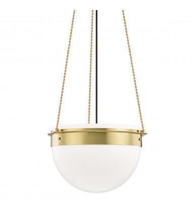Silo 1 Light Pendant 7719-AGB Hudson Valley Lighting  Silo 1 Light Pendant 7719-AGB Hudson Valley Lighting