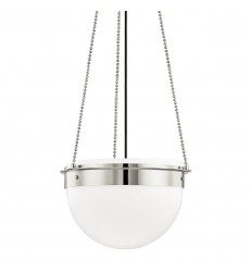 Silo 1 Light Pendant 7719-PN Hudson Valley Lighting  Silo 1 Light Pendant 7719-PN Hudson Valley Lighting