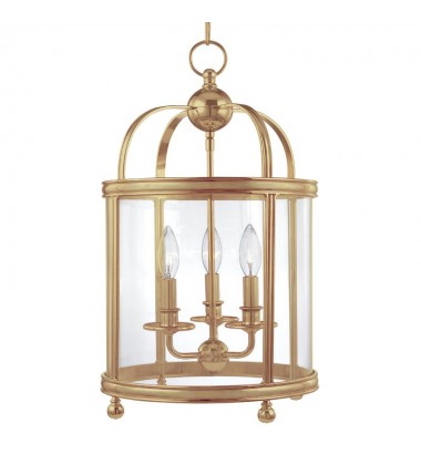  Larchmont 3 Light Pendant 7812-AGB Hudson Valley Lighting