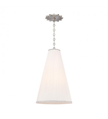  Blake 1 Light Pendant With Natural Shade 7814-PN-N Hudson Valley Lighting