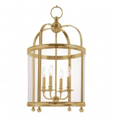 Larchmont 4 Light Pendant 7816-AGB Hudson Valley Lighting  Larchmont 4 Light Pendant 7816-AGB Hudson Valley Lighting