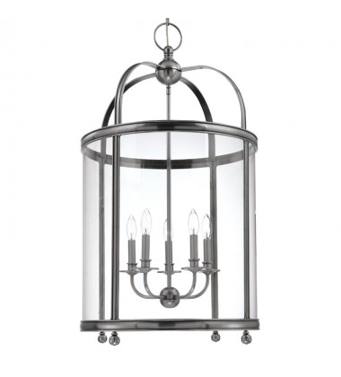 Larchmont 5 Light Pendant 7820-PN Hudson Valley Lighting  Larchmont 5 Light Pendant 7820-PN Hudson Valley Lighting