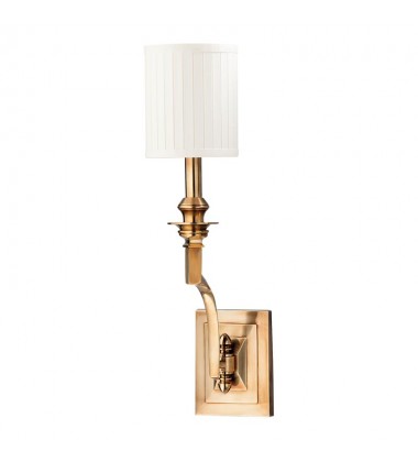 Mercer 1 Light Wall Sconce 7901-AGB Hudson Valley Lighting  Mercer 1 Light Wall Sconce 7901-AGB Hudson Valley Lighting