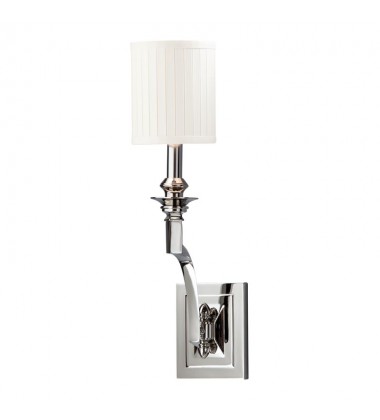 Mercer 1 Light Wall Sconce 7901-PN Hudson Valley Lighting  Mercer 1 Light Wall Sconce 7901-PN Hudson Valley Lighting